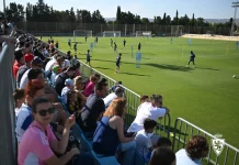 El Real Zaragoza vuelve a la Ciudad Deportiva arropado por 400 aficionados