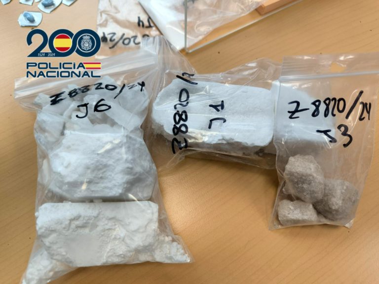 Desmantelada en Zaragoza una red de tráfico de drogas