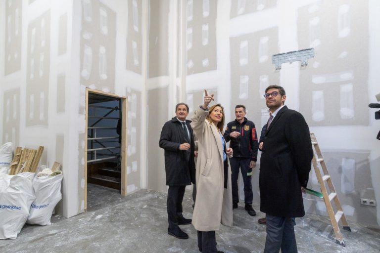 La comisaría de Pignatelli estará terminada en 2 meses