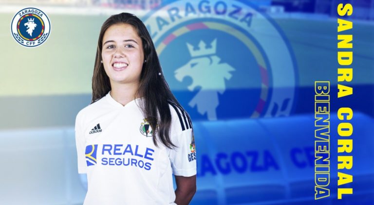 Sandra Corral se convierte en el sexto fichaje del Zaragoza CFF