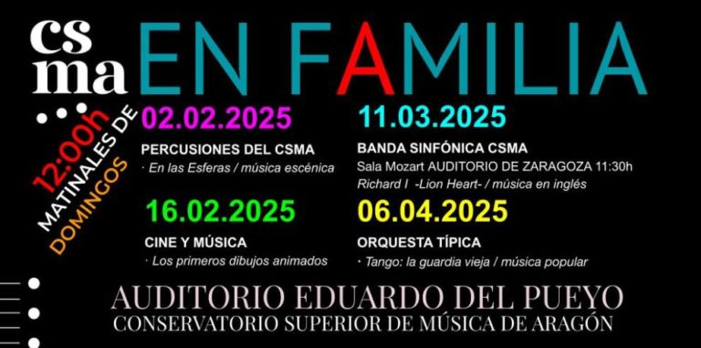 Comienza el ciclo de conciertos del Conservatorio de Aragón