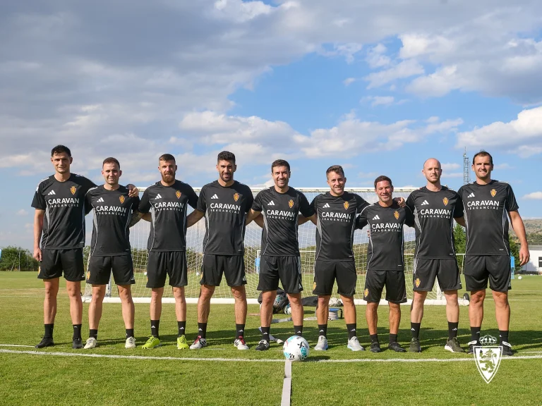 El Real Zaragoza toma forma en San Rafael con un cuerpo técnico renovado