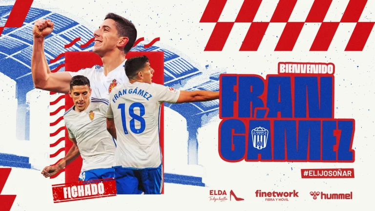 El CD Eldense anuncia la incorporación de una reciente salida del Real Zaragoza