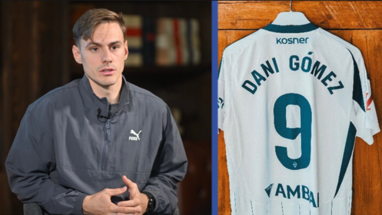 Dani Gómez: «Vengo a un club grande con historia y tengo un compromiso»