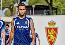Diego González, nuevo central del Real Zaragoza: “Vengo con la ambición de devolverlo al fútbol profesional”