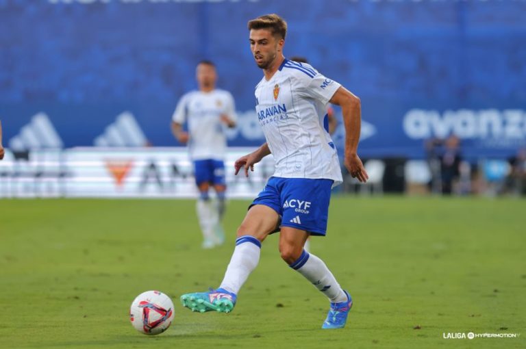 Alberto Marí ya sabe lo que es ser titular en el Real Zaragoza