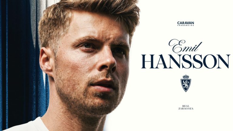 Emil Hansson, velocidad y experiencia internacional para reforzar las bandas del Real Zaragoza