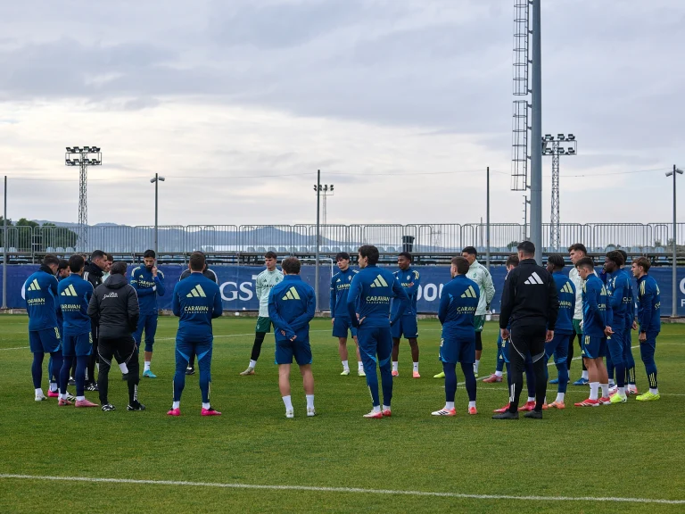 El Real Zaragoza desconecta hasta el 29 de diciembre con la UD Las Palmas en el horizonte