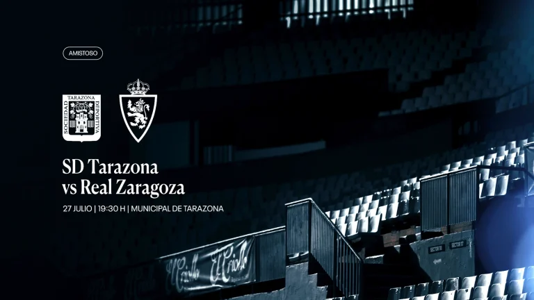 Nuevo amistoso confirmado para el Real Zaragoza ante la SD Tarazona