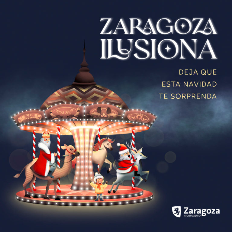 «Zaragoza ilusiona» en Navidad con 1 millón de euros en iluminación