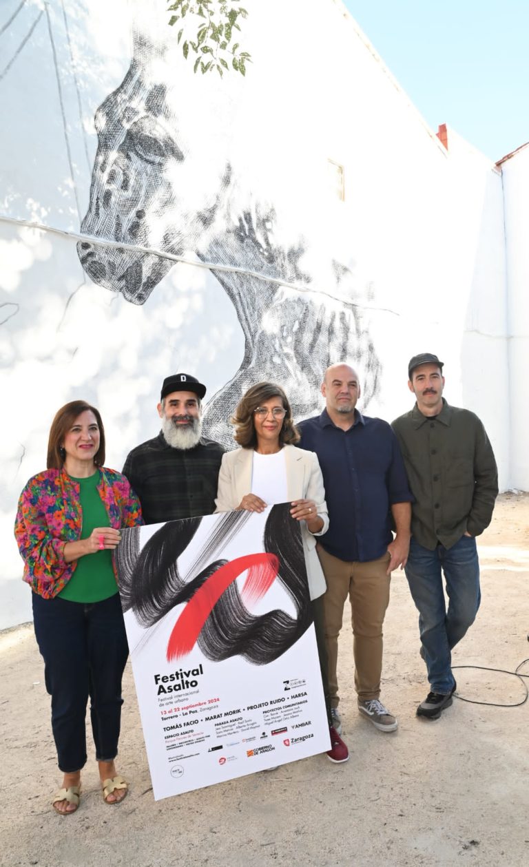 El Festival de Arte Urbano Asalto llevará a Torrero-La Paz nueve intervenciones artísticas