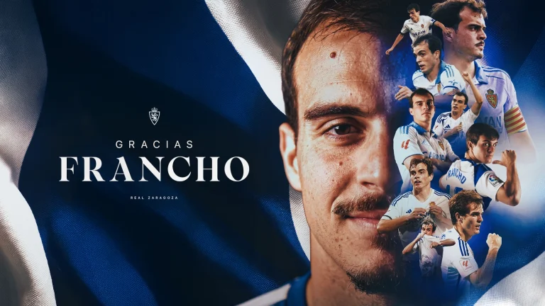 Francho Serrano se despide del Real Zaragoza: “Nunca pensé en llevar otro escudo”