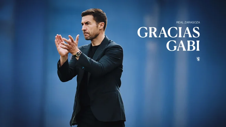 Gabi Fernández, destituido como entrenador del Real Zaragoza