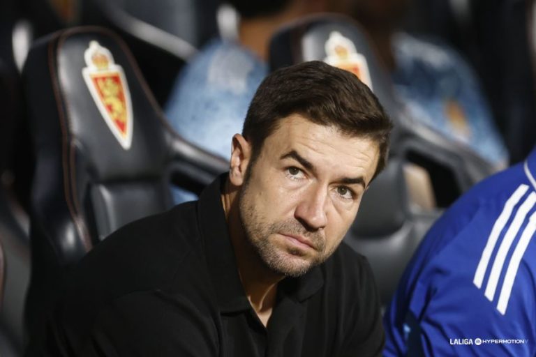 Gabi, crítico con el VAR tras el Real Zaragoza-Albacete