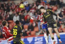 El Real Zaragoza cada vez más lejos de la salvación tras caer contra el Granada (3-1)