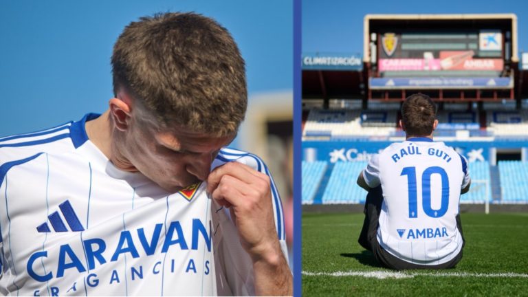 Raúl Guti: «Vuelvo a casa para llevar al Zaragoza lo más arriba posible»