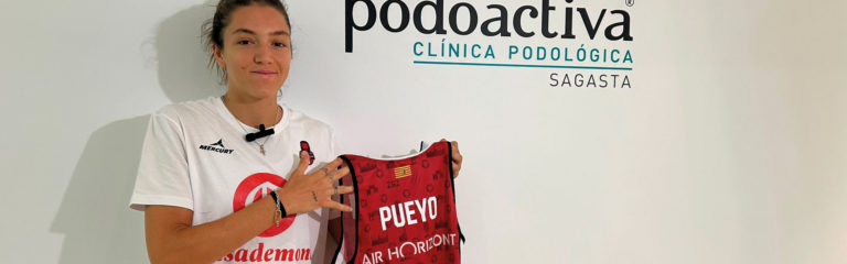 Helena Pueyo, en su presentación: «Tengo muchas ganas de disfrutar de esta Liga tan competitiva»