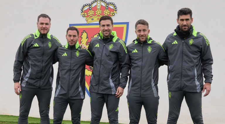 Este es el nuevo cuerpo técnico del Real Zaragoza de Gabi