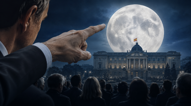 El dedo (ZP) y la luna (el Gobierno)