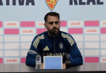 Insúa: “Tenemos que empezar por sumar tres puntos antes de pensar en 45”