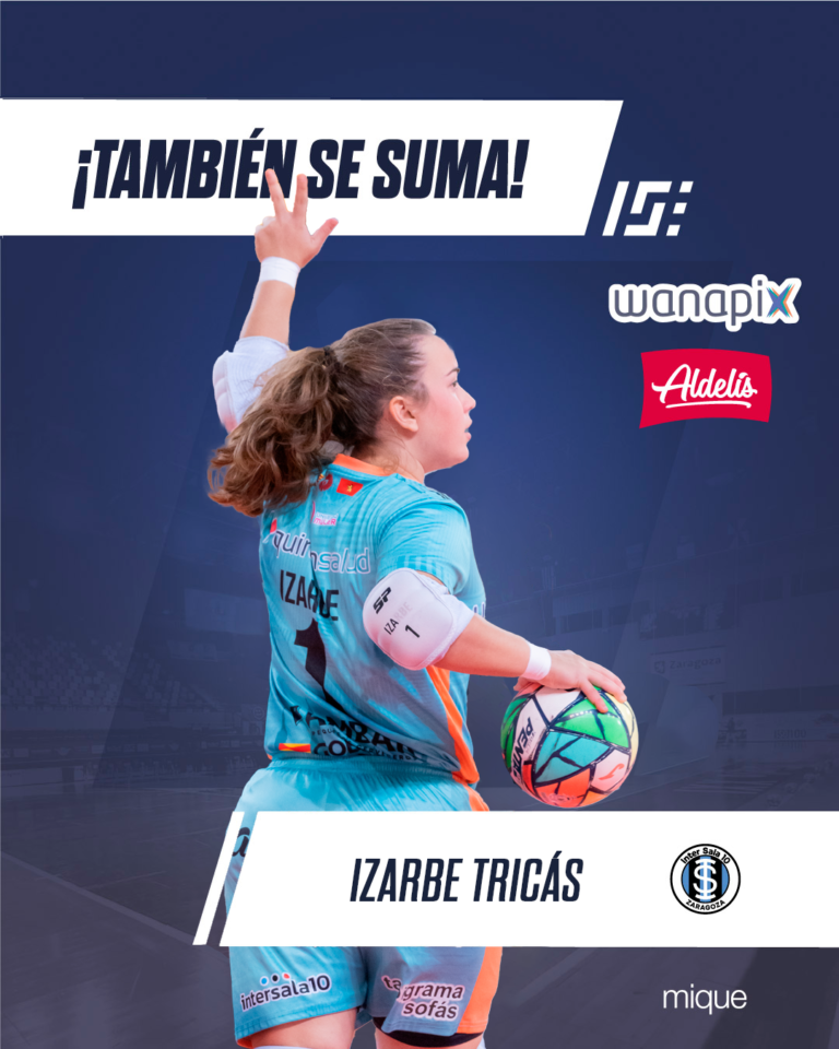 Izarbe Tricás seguirá defendiendo la portería del InterSala10 Zaragoza