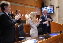 Azcón es investido presidente de Aragón y arranca una nueva legislatura con el apoyo de Vox