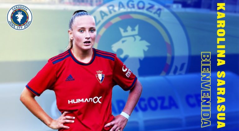 Karolina Sarasua refuerza el ataque del Zaragoza CFF