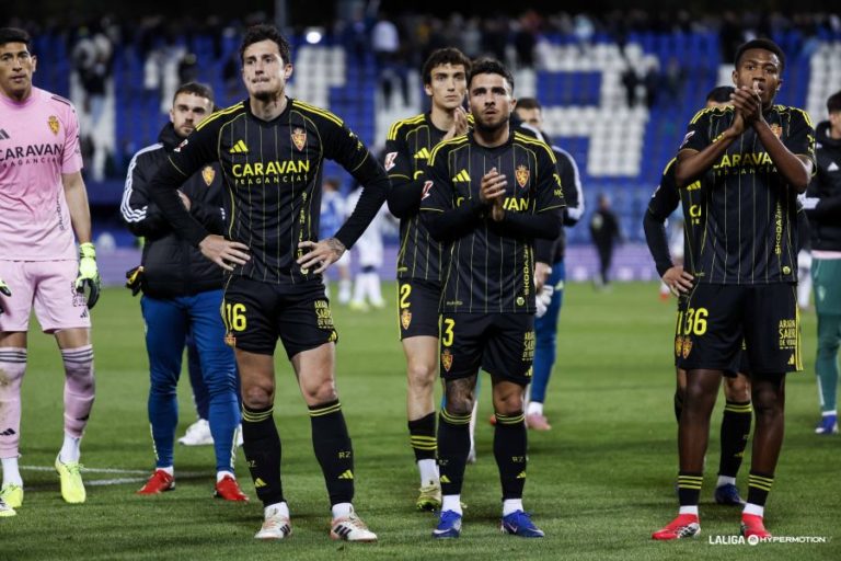 El Real Zaragoza suma en Leganés un punto de carácter tras levantarse del golpe inicial (1-1)