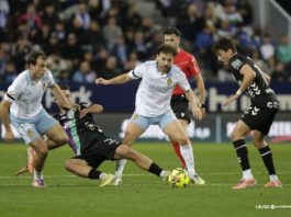 El Real Zaragoza araña un punto en La Rosaleda (1-1)