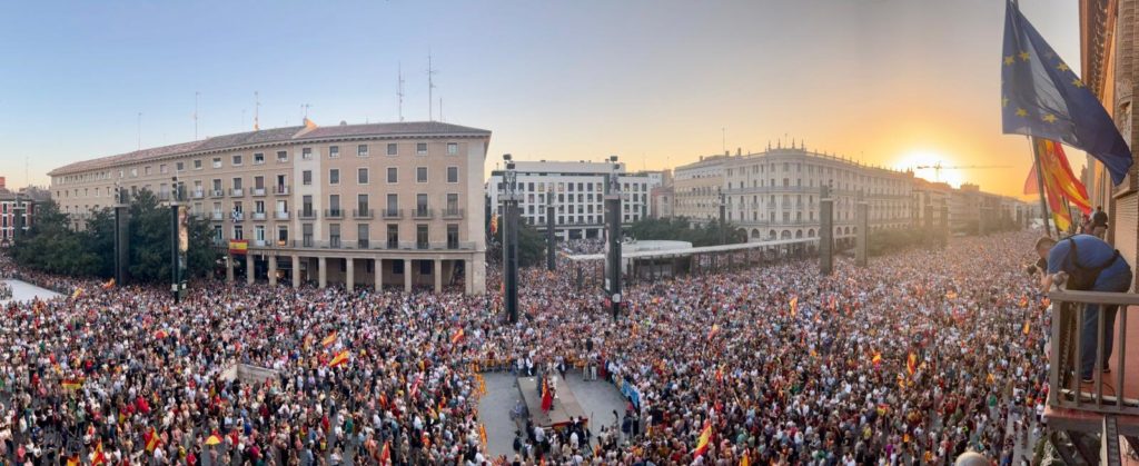 manifestacion zaragoza con ceuta