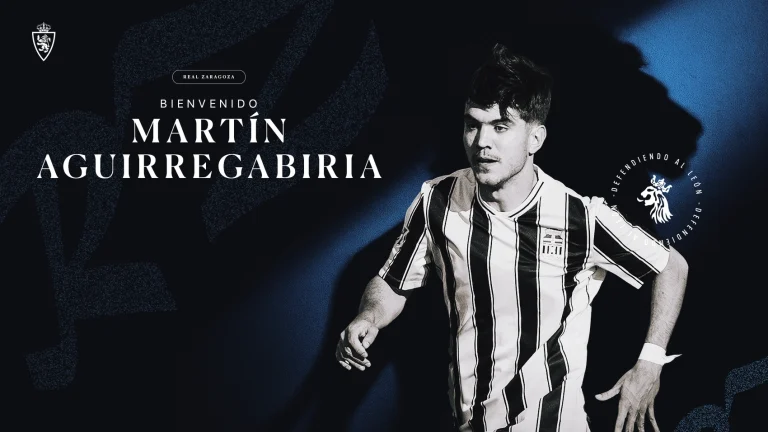 Martín Aguirregabiria refuerza el lateral derecho del Real Zaragoza
