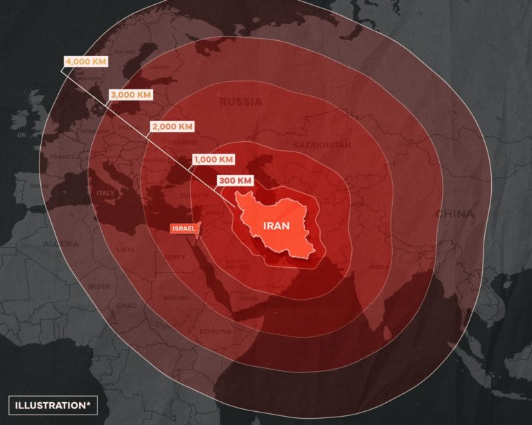 Irán podría bombardear Aragón con sus misiles