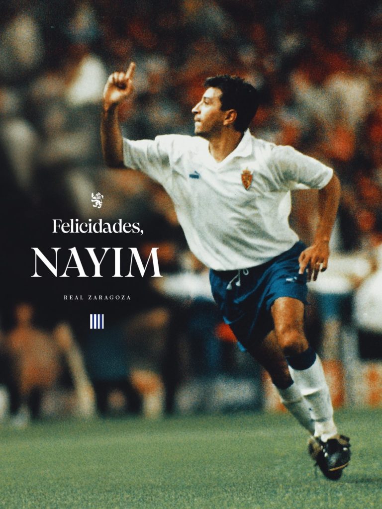 Nayim, el héroe de la recopa, cumple 59 años