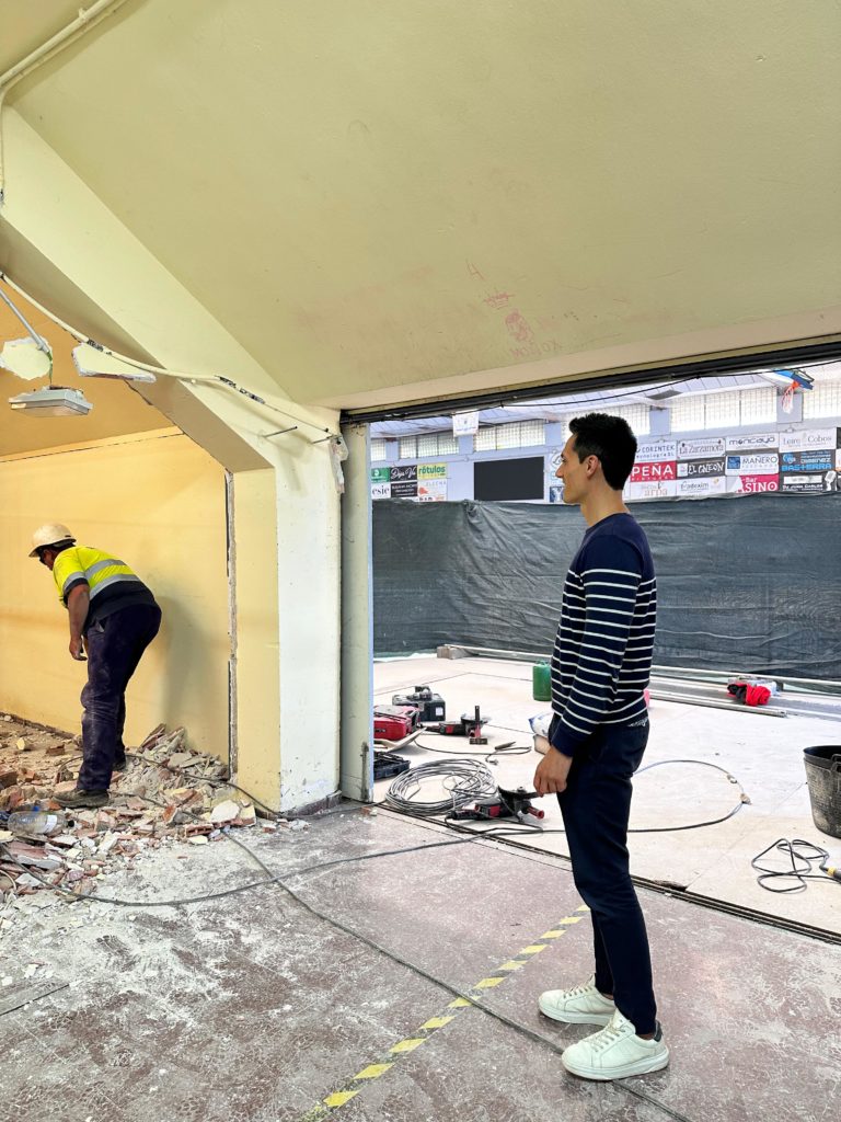 Tarazona inicia la remodelación de su polideportivo con 600.000 euros de inversión