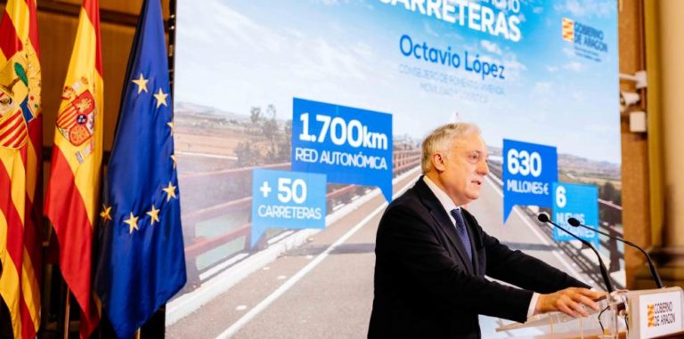 Luz verde al plan de renovación de carreteras de Aragón