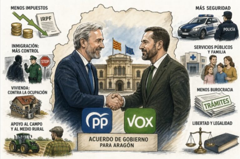 Un pacto de fuerte carga ideológica: giro fiscal, endurecimiento migratorio y blindaje del campo