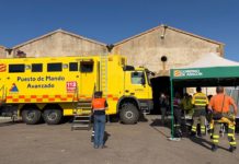 Enviado ES-ALERT para la evacuación de las poblaciones de Asín y Orés por un incendio forestal