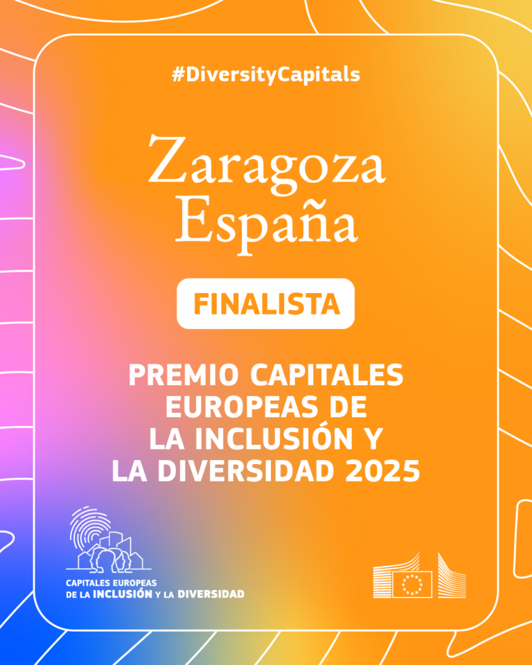 Zaragoza, finalista en los Premios Europeos de Inclusión y Diversidad 2025 por su compromiso con la igualdad