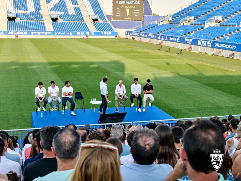 El Real Zaragoza presenta la nueva estructura para la cantera