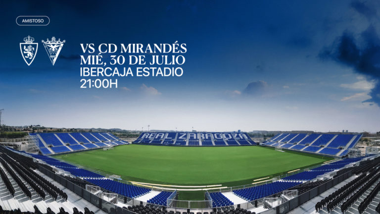 El Mirandés, primer equipo en pisar el estadio modular