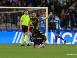 El Dépor rompe la racha de victorias del Real Zaragoza de Navarro (2-1)