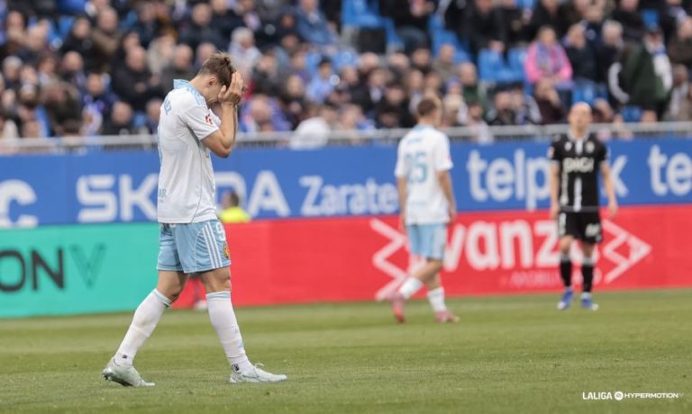 El Real Zaragoza se hunde en el abismo incapaz de reaccionar (0-1)
