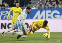 El Zaragoza rompe su racha de victorias en casa y cae frente al Cádiz (1-2)