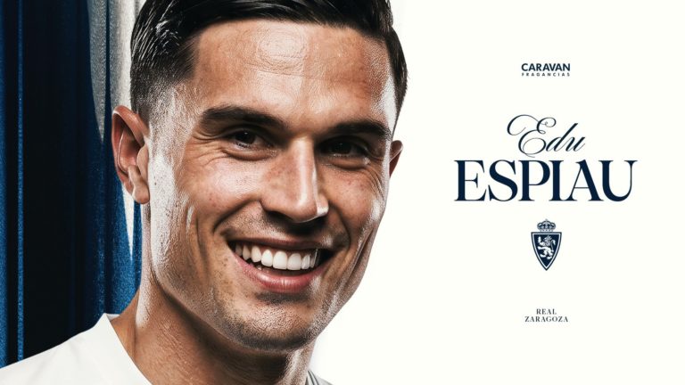 Edu Espiau, décimo fichaje del Real Zaragoza para reforzar la delantera