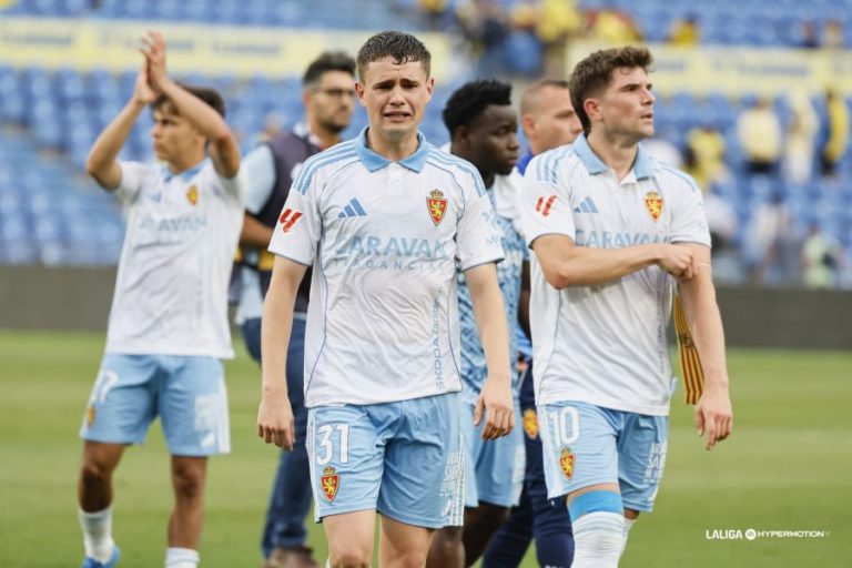 Las primeras declaraciones de jugadores del Real Zaragoza tras consumarse el descenso: Los jugadores tienen la culpa, pero no solo ellos
