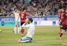 El Real Zaragoza se desploma ante el Mirandés y deja escapar una final en casa (1-2)