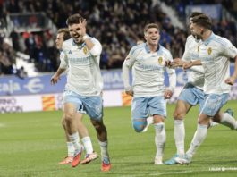 El Zaragoza gana su primer partido en casa en la jornada 14 (1-0)