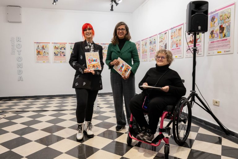 Sara Jotabé ilustra la vida cotidiana de mujeres con discapacidad en un nuevo cómic