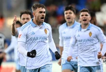 El Real Zaragoza logra su segunda victoria consecutiva: remontando y con uno menos en Eibar (1-2)