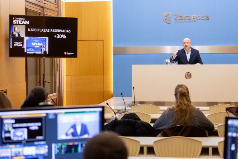 El Congreso Nacional de Educación STEAM consolida a Zaragoza como referente con 8.600 plazas ocupadas